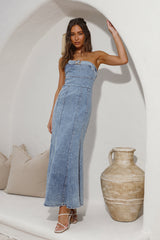 For The Record Maxikleid Jeans