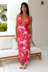 Jet Set Maxi-Kleid Pink