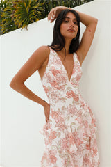 Foolish One Maxikleid Rosa