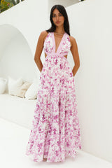 Fashion Forward Maxikleid Lila