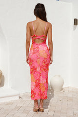 Sangria Sommer Maxikleid Rosa