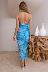 Ibiza Holiday Midikleid Blau