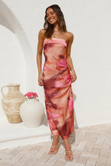 Maxikleid „Let Me In“, Orange