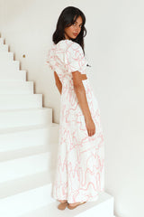 Maxikleid „On The Move“ Pink