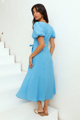 Days Far Away Midikleid Blau