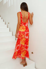 Maxikleid „Out Of Your Mind“ Orange