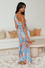 Your Promises Maxikleid Blau