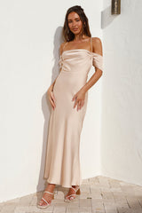 Pour Moi Maxikleid Champagner