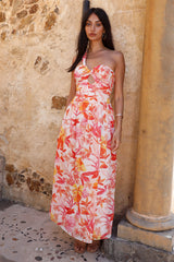 Maxikleid Flashing Lights Pink
