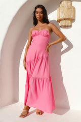 Maxikleid „Promise Yourself“ Pink