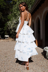 Gifting Joy Maxikleid Blau