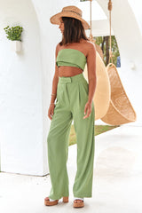 Solaris Crop Top Grün