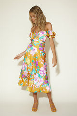 To be Mine Maxikleid Orange