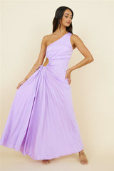 Dein Versprechen Maxi-Kleid Lila