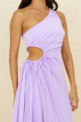 Dein Versprechen Maxi-Kleid Lila