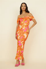 Night Of Dreams Maxi-Kleid Orange