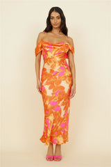 Night Of Dreams Maxi-Kleid Orange