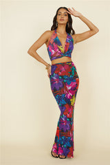 RUNAWAY THE LABEL Romance Top Schwarz