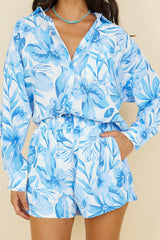 Sommer-Sweethearts-Shorts Blau