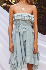 Carlotta Midikleid Salbeigrün