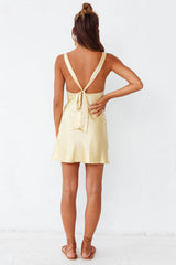 HELLO MOLLY Night In Cabana Kleid Gelb