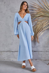Rhythm Time Maxikleid Blau