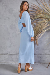Rhythm Time Maxikleid Blau