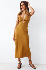 Forever Fresh Maxikleid Braun