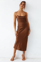 Sanctuary Maxi-Kleid Braun