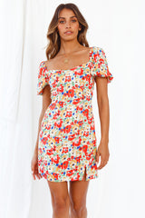 Kuss von meinem geliebten Kleid Multi