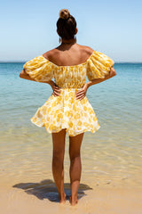 Love In The Sand Dress Gelb