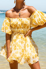 Love In The Sand Dress Gelb