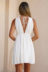 Spritz Of The Sun Mini-Kleid Weiß