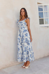 Bloom By Bloom Maxikleid Blau