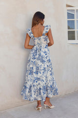 Bloom By Bloom Maxikleid Blau