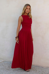 Nalla Maxikleid Cherry