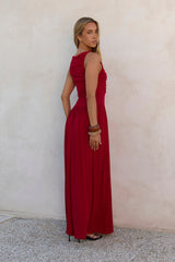 Nalla Maxikleid Cherry