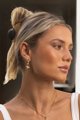 Haarspange Crème Caramel Braun
