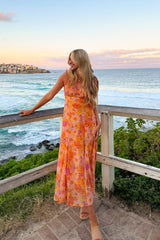 Lost In Paradise Maxikleid Gelb