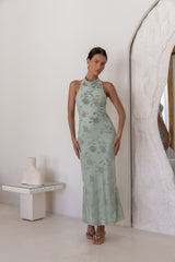 Tropic Whisper Maxikleid Salbei