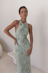 Tropic Whisper Maxikleid Salbei