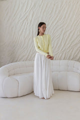 Cardi Season Longsleeve-Cardigan Gelb