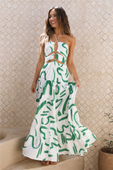 SEVEN WONDERS Yorkalina Maxikleid Smaragd