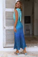 Seventeen Again Maxikleid Blau