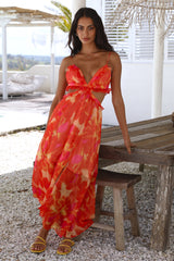 Sweet Music Maxikleid Orange