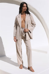 Twin Flame Hose Beige