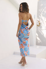 Maxikleid "Sweet Moments" Blau