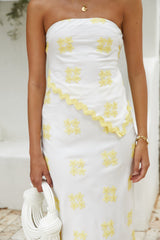 Sunbeam Desire Trägerloses Top Gelb