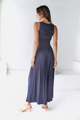 Nalla Maxikleid Marineblau