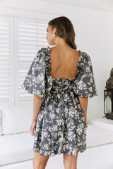Secret Garden Minikleid Grau